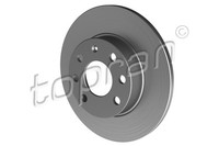 2X Bremsscheibe Topran 206 122 FüR X01 Corsa Opel F08 F68 Twinport