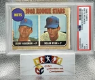 Nolan Ryan 1968 Topps #177 New York Mets Rookies RC PSA 1 (MC)