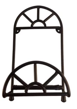 Decorative Plate Holder Stand By Ekco Black Metal For Tabletop Display & Wall Mo