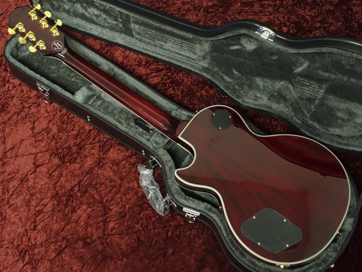 Epiphone Jerry Cantrell  Wino  Les Paul Custom Dark Wine Red