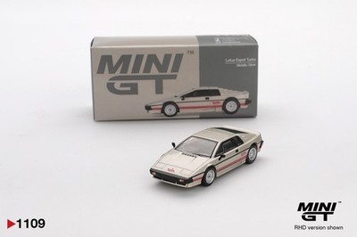 Mini GT Lotus Esprit Turbo Metallic Silber 1:64