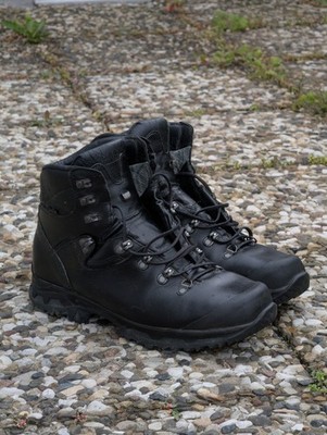 Hanwag Tatra Wanderschuhe 46,5 Weit Schwarz Leder