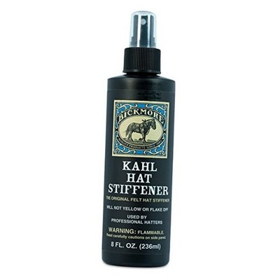 Kahl Hat Stiffener - Great for Fabric & Felt Hat Brims - Will Not Affect