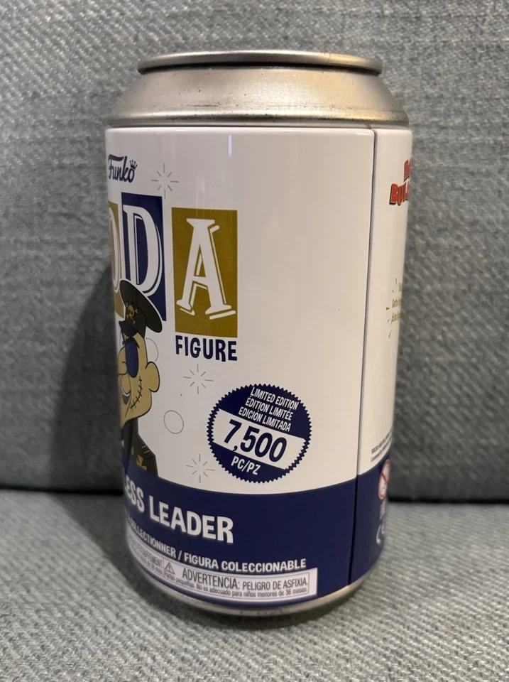 Fearless Leader Rocky & Bullwinkle - Figura de vinilo SODA lata de coleccionista Foto 3 de 4