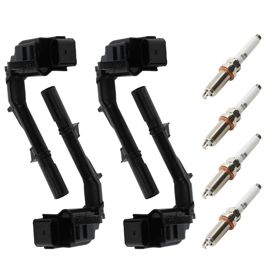 4X Ignition Coil + 4X Spark Plug for Mercedes Benz C300 CLA250 E300 2.0L UF734 — 第 3/4 张图片