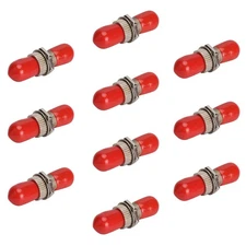 ST Fiber Optic Adapter - ST to ST Simplex Singlemode & Multimode Coupler - 10...