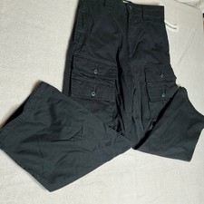 NWT BDG Urban Outfitters Black Cargo Pants Utility Pockets Baggy Fit Women M