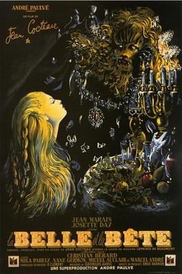 La Belle et la Bete Beauty and the Beast Vintage Movie Poster