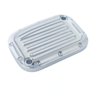 Covingtons Chrome Finned Master Cylinder cover Harley-Davidson FLH 14-25 V-Rod