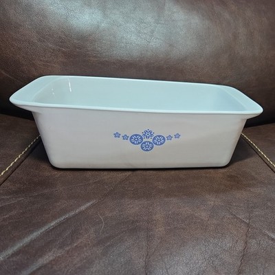Vintage Rare Corning Ware American Oil P-315-B 2 qt bread loaf pan 9x5x3