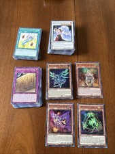 Carte Konami Yu-Gi-Oh lotto 110 carte 50 mostri 25 trappola 25 incantesimi 10 ologrammi