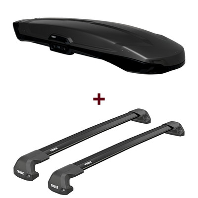 Dachbox Thule Vector Alpine + Dachträger Thule WingBar Edge für BMW 5er G30 neu