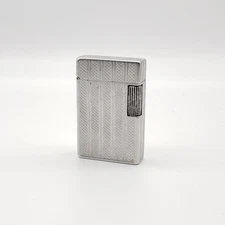 ST Dupont Paris Aluminum Petrol Lighter 1945–1952 | Early Post-War | Working