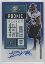2020 Contenders Optic Rookie Ticket Blue Prizm 94/99 Devine Ozigbo #198 Auto s3g