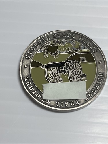 Geocoin Georgia State Parks History Trail Geotour (Unactivated) - Picture 2 of 4