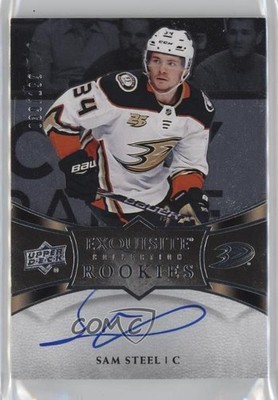 2018 Ice Exquisite Collection Platinum Rookies /199 Sam Steel #R22 Auto RC lk8