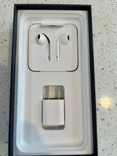 iPhone 8 Original in Box EarPods + USB Power Adapter - Never Used - OEM