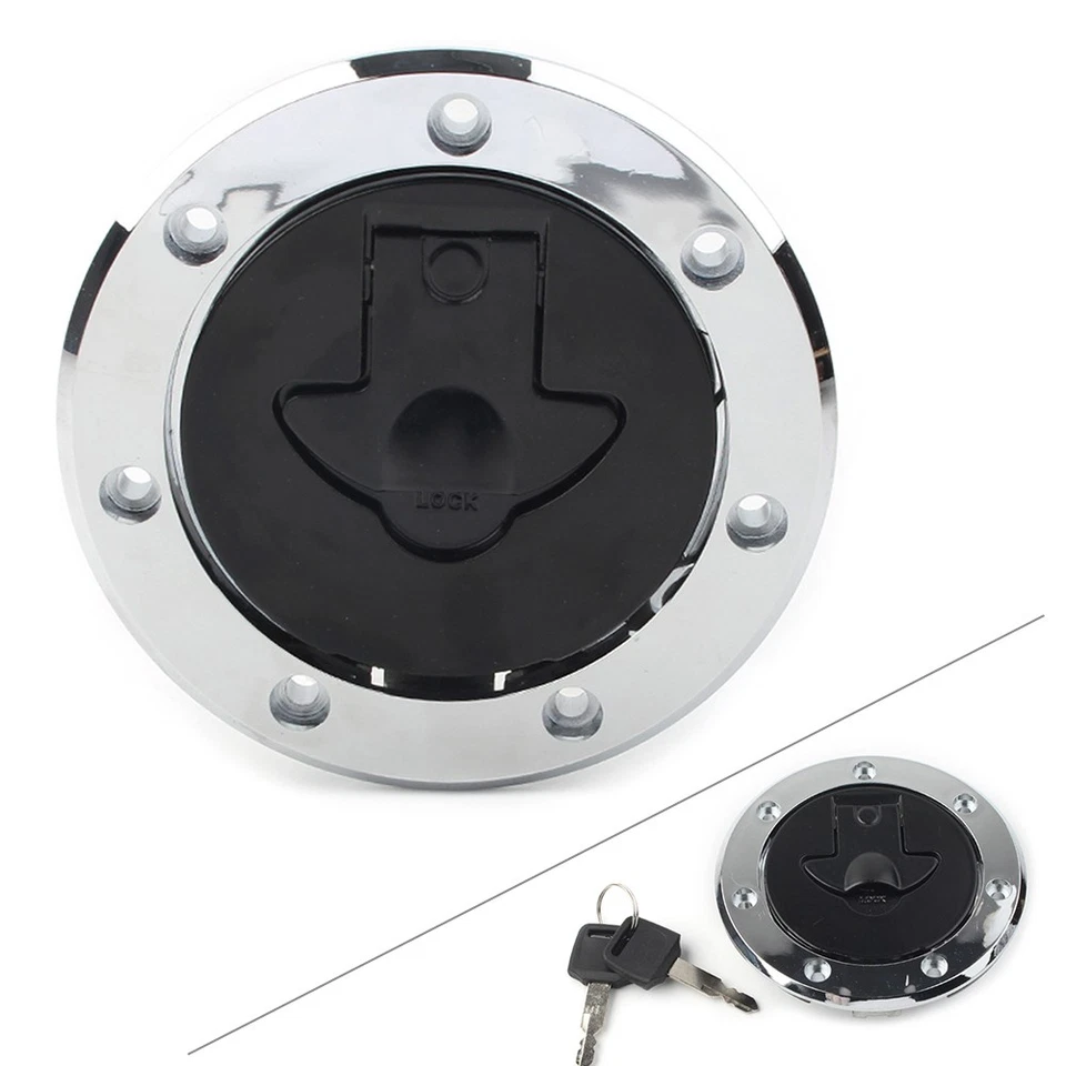 Fuel Gas Tank Cap For Kawasaki ZR250 Balius II 1991-2007 ZR550 Zephyr 1990-1993 - Image 3 of 4