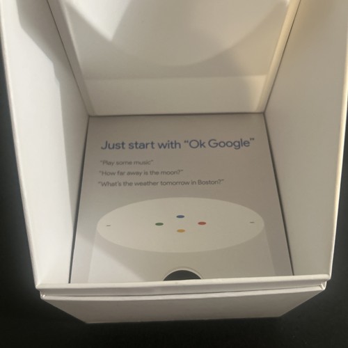Altavoz inteligente asistente personal activado por voz Google Home - EXCELENTE usado - Imagen 6 de 7