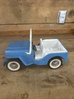 Vintage 1960’s Tonka Pressed Steel Sky Blue Jeep Runabout