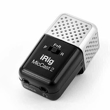 IK Multimedia iRig Mic Cast 2 Pocket-Sized Microphone for iPhone, iPad, Android