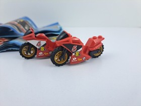 LEGO CITY 60084- RACING BIKE TRANSPORTER- BIKES ONLY WITH INSTRUCTIONS