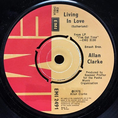 Allan Clarke - Living In Love (VINYL)