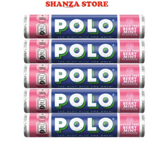 POLO Berry Sugar Free Mint Flavour Tube 5 x 33.4g New Edition | UK Free Dispatch