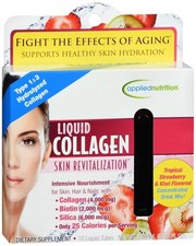 Applied Nutrition Liquid Collagen Skin Revitalization Liquid Tubes 10ea