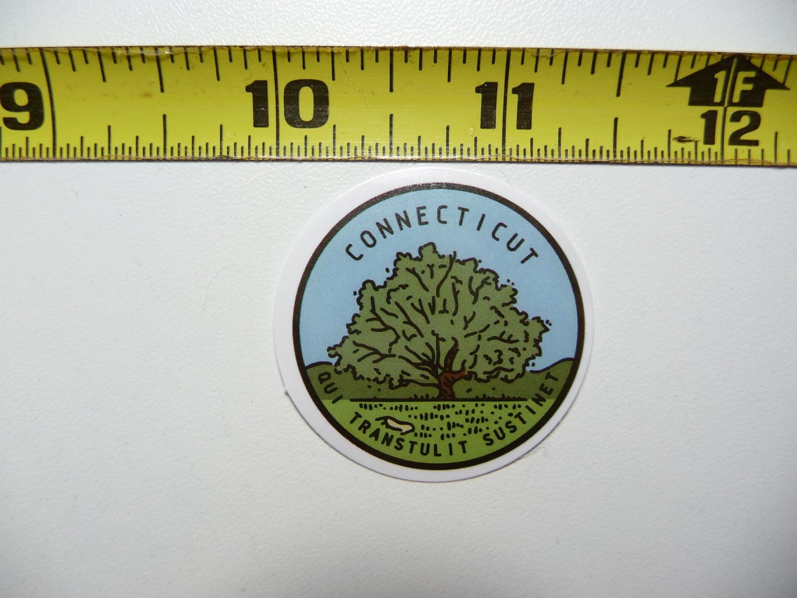 Connecticut State Pride Decal Sticker Love Home Motto Fun