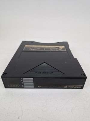 (1) One Pioneer PRW 1023 6-CD Magazine Changer Cartridge Black
