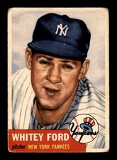 1953 Topps #207 Whitey Ford GOOD X3715910