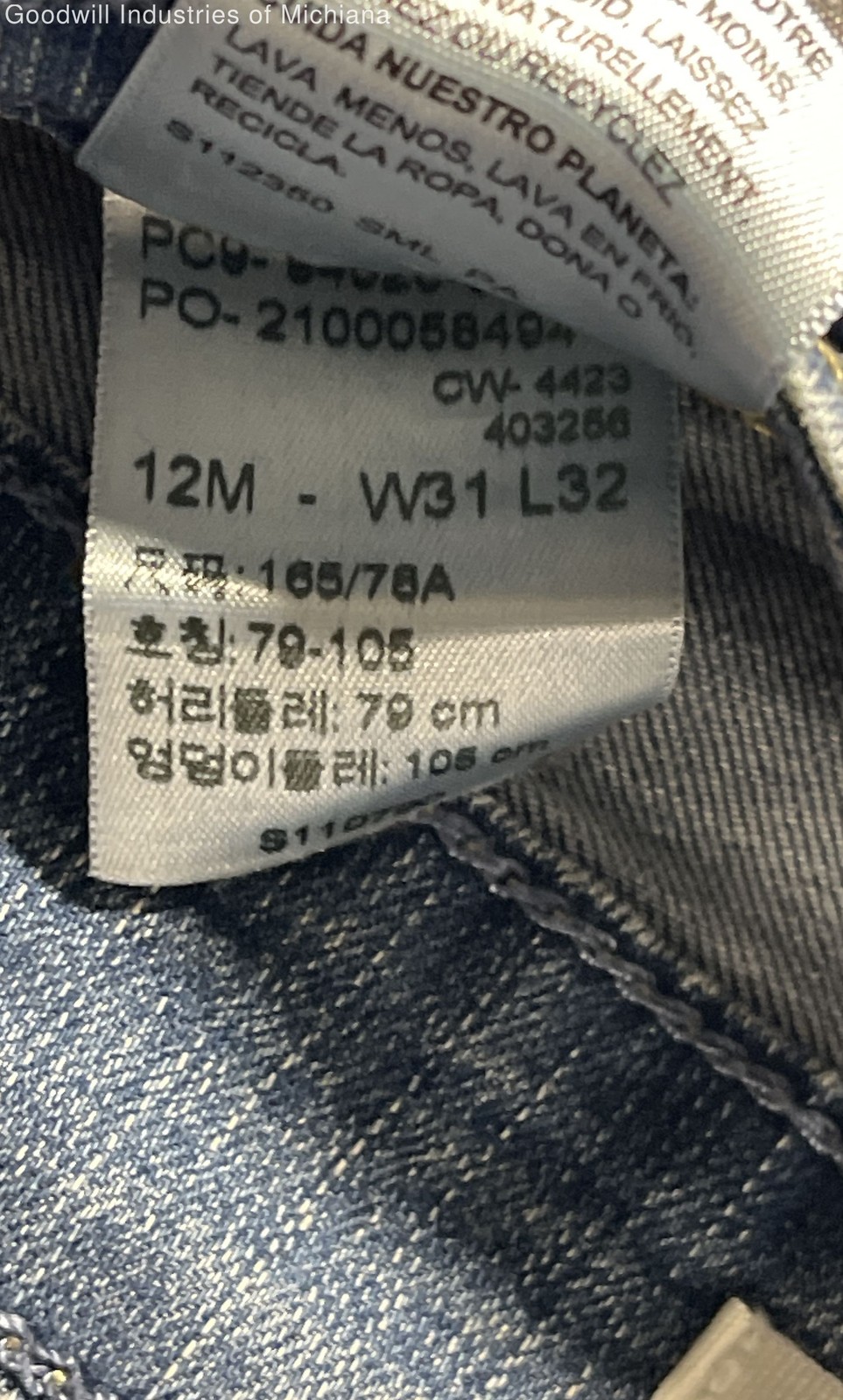 Levi's Women's Jeans Sz 12M thumbnail 4