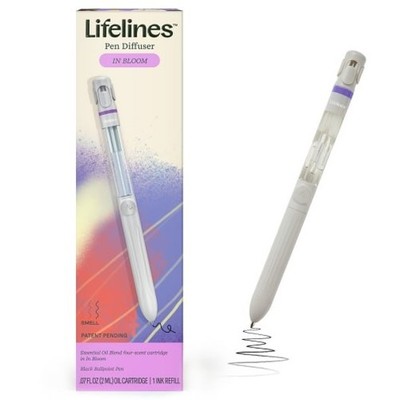 Lifelines Pen Diffuser with In Bloom Essential Oil Blends