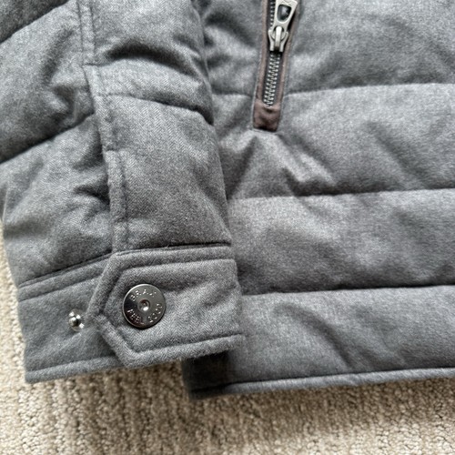 $ 358 Brax Grant Steppjacke Herren 2XL grau Polyester durchgehender Reißverschluss ultraleicht - Bild 11 von 15