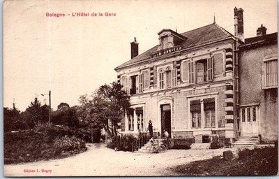 52 BOLOGNA - hotel de la gare.