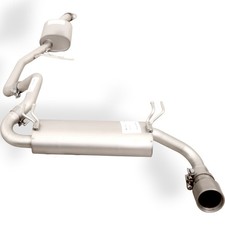 REMUS Komplettanlage ab OPF Suzuki Jimny Typ GJ 1.5l ab Bj. 2018 1x100mm Titan