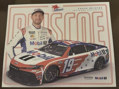 2026 Chase Briscoe Mobil 1 Nascar Postcard