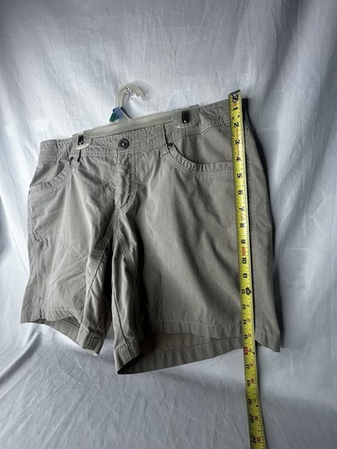 Kuhl Khaki Shorts Womens Size 10 Hiking Outdoors - Picture 3 of 7