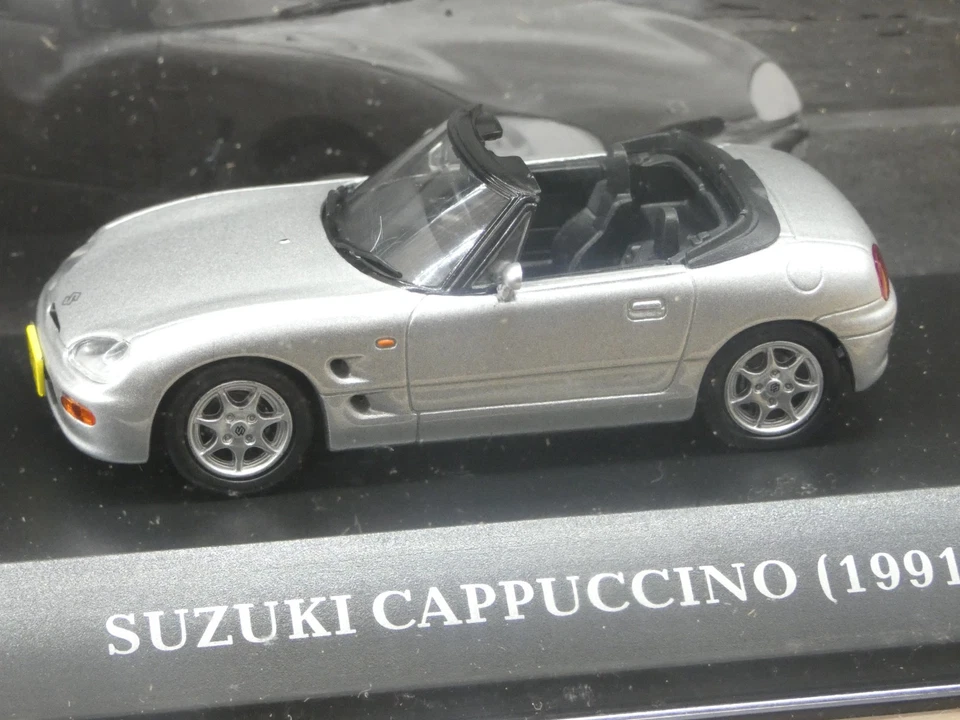 SUZUKI CAPPUCCINO 1991 Mini Voitures d'Antan N°78 1/43 IXO Neuf Boite Origine - Photo 4/4