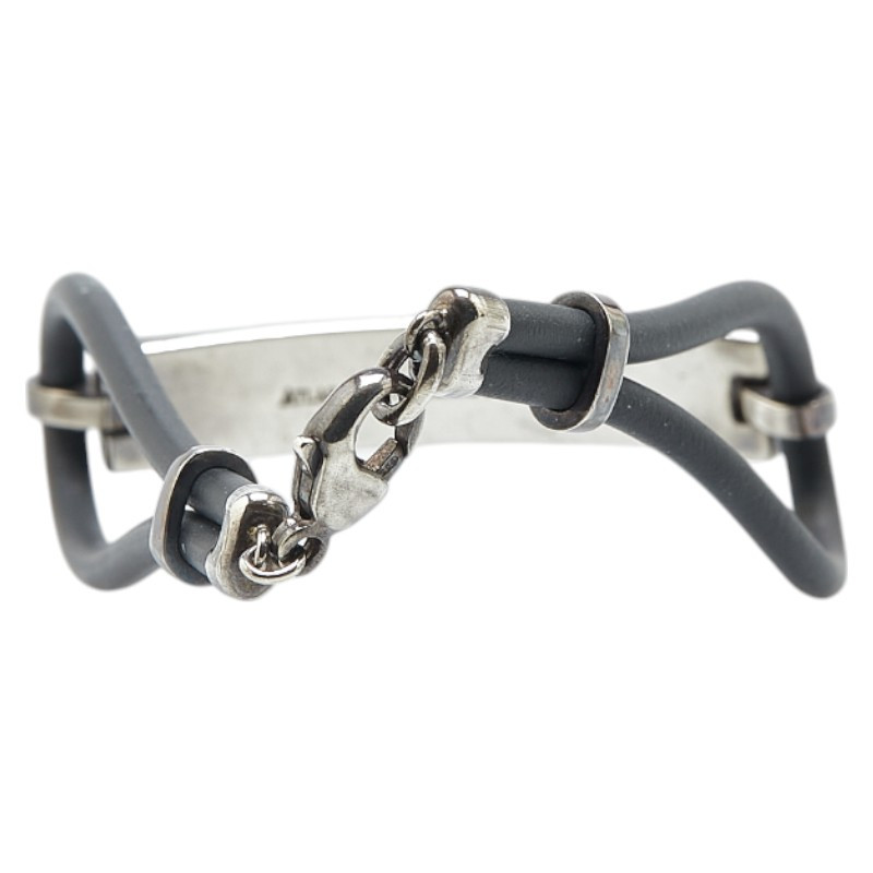 Tiffany & Co. Atlas Bracelet Silver Black SV925 Silver
