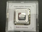 Lot Of 2 10 Gram Geiger “Premium” Silver Bars In Assay Signed By Adalbert Geiger