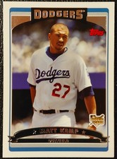 2006 Topps Update Matt Kemp RC Rookie Card #UH138. rookie card picture