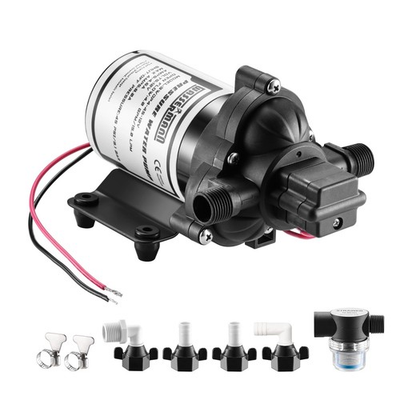 #ad RV Pump 12V Selfpriming RV Water Pressure Pump 4.0GPM 45PSI with Pressure Sw... $112.14