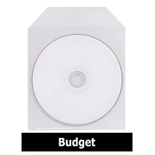 100 CPP Clear Plastic Sleeve with Flap Budget