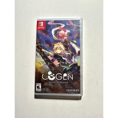 Cogen Sword of Rewind (Switch)Brand New No rips no tears