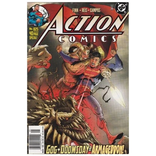 Action Comics #825 Newsstand - 1938 series DC comics VF+ [i^