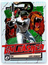 2021 Donruss Optic #UNL6 Luis Robert Unleashed Holo