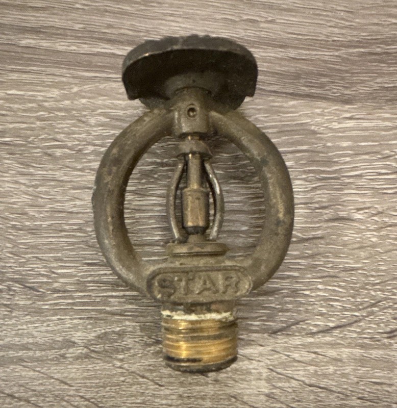 Star Brass Fire Sprinkler Heads