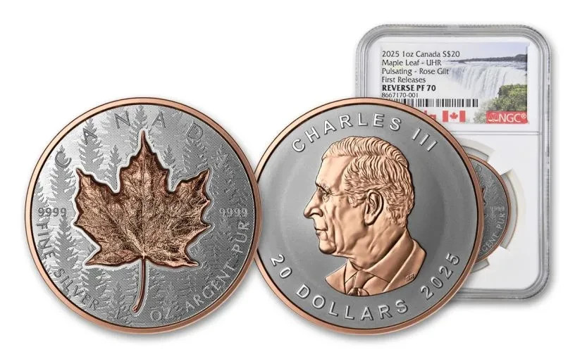 2025 カナダ メイプルリーフ 4ドル 銀貨 NGC Rプルーフ PF70 楽天市場】2025年 カナダ メイプルリーフ 1/2oz 4ドル 銀貨